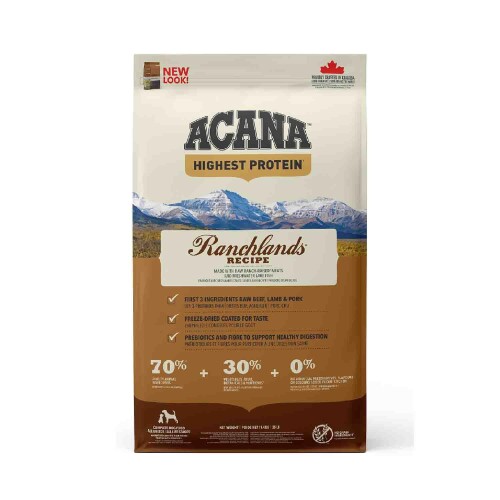 Acana Ranchlands Sığır Etli Tahılsız Köpek Maması 11,4 Kg - 1