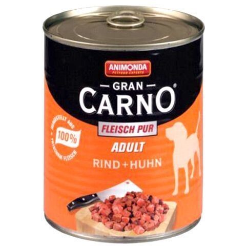 Animonda Gran Carno Sığır Etli Ve Tavuklu Köpek Konservesi 400 Gr - 1