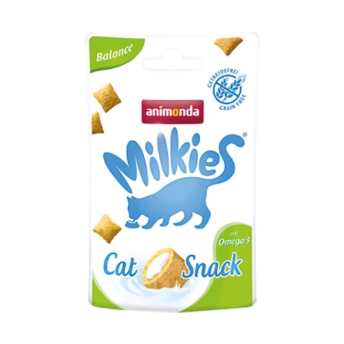 Animonda Milkies Balance Omega 3 Glütensiz Kedi Ödülü 30gr - 1