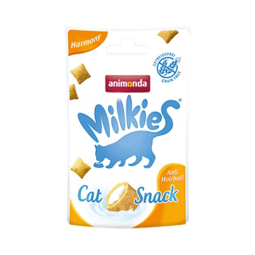 Animonda Milkies Harmony Hairball Glütensiz Kedi Ödülü 30gr - 1