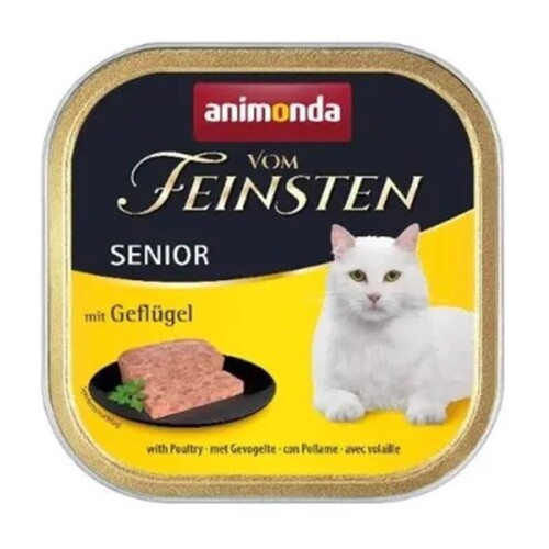 Animonda Vom Feinsten Kümes Hayvanlı Yaşlı Kedi Konservesi 100g - 1