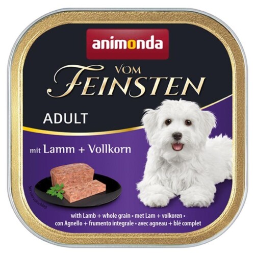 Animonda Vom Feinsten Kuzu Etli Yetişkin Köpek Konservesi 150 Gr - 1