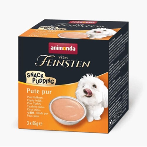 Animonda Vom Feinsten Snack Pudding Hindili Yetişkin Köpek Pudingi 3*85gr - 1