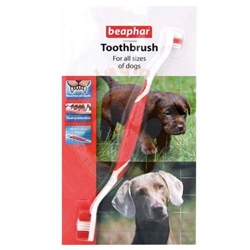 Beaphar Toothbrush Çift Taraflı Köpek Diş Fırçası - 1