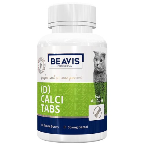 Beavis Calci Tabs Calcium Kediler İçin Kalsiyum Tablet 84 Adet - 1