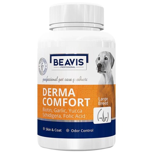 Beavis Derma Comfort Biotin İçerikli Orta Ve Küçük Irk Irk Köpekler İçin Deri Bakım Tbleti 50 adet - 1