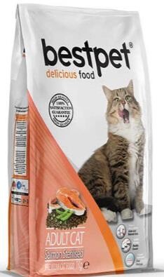 Bestpet Somonlu Kısırlaştırılmış Yetişkin Kedi Maması 15kg - 1