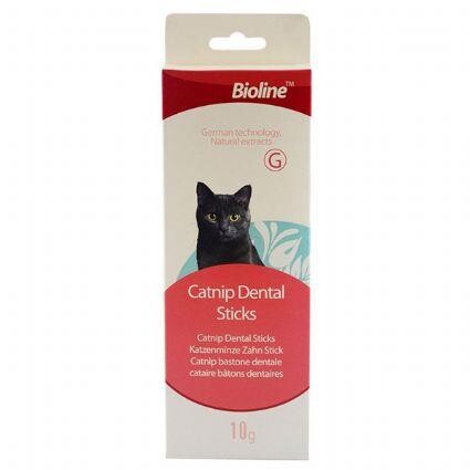 Bioline Tartar Önleyici Catnipli Dental Kedi Çubukları - 1