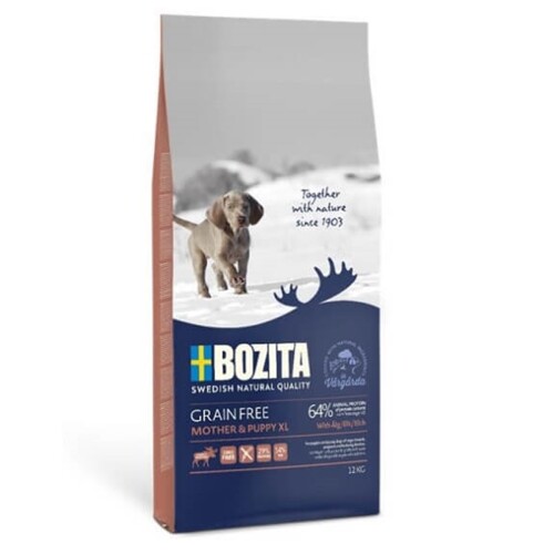 Bozita Geyikli Tahılsız XL Mother and Puppy Köpek Maması 12 KG - 1