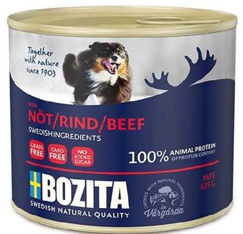 Bozita Tahılsız Biftekli Köpek Konservesi 625 gr - 1