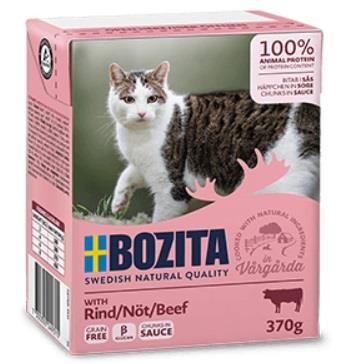 Bozita Tahılsız Sığır Etli Yetişkin Kedi Konserve Maması 370 Gr - 1