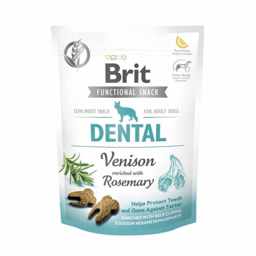 Brit Care Function Snack Dental Geyikli Köpek Ödülü 150gr - 1