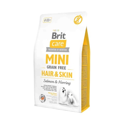 Brit Care Hair Skin Somonlu Köpek Maması 2kg - 1