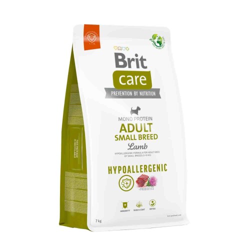 Brit Care Hipoalerjenik Küçük Irk Kuzulu Yetişkin Köpek Maması 3 kg - 1