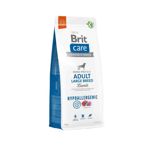 Brit Care Mono Protein Hipoallerjenic Kuzu Etli Büyük Irk Yetişkin Köpek Maması 12 Kg - 1