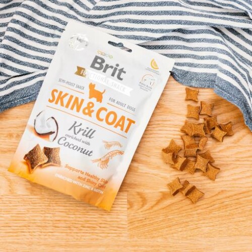 Brit Care Skin&Coat Karides ve Hindistan Cevizli Tüy Sağlığı İçin Köpek Ödülü 150 Gr - 2