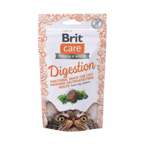 Brit Care Snack Digestion Sindirim Sistemi Düzenleyici Kedi Ödül Maması 50gr - 1