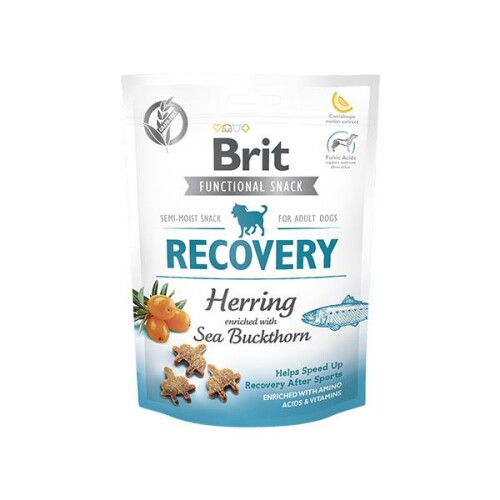 Brit Recovery Glütensiz Vitamin Ve Amino Asit İçeren Ringa Balıklı Köpek Ödül Maması 150gr - 1