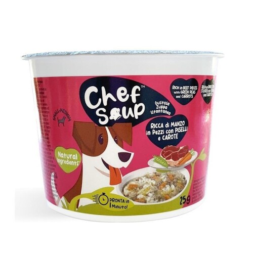 Chef Soup Dana Etli Bezelye Havuçlu Köpek Çorbası 25 Gr - 1