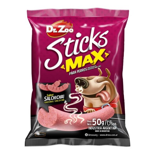 Dr.Zoo Sticks Max Sosisli Köpek Ödülü 50Gr - 1