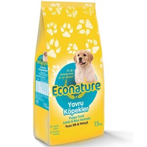 Econature Kuzu Etli Yavru Köpek Maması 15 KG - 1