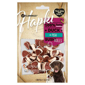 Flamingo Hapki Glutensiz Ördek ve Balıklı Köpek Ödülü 85 G - 1