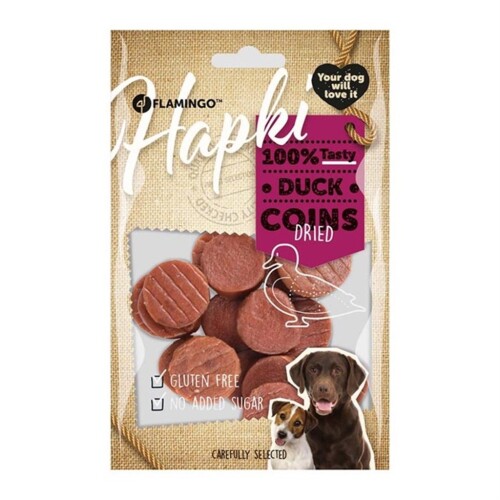 Flamingo Hapki Glutensiz Ördekli Coins Köpek Ödülü 85 G - 1