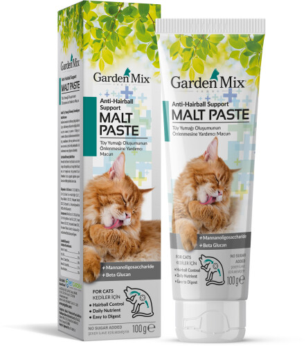 Garden Mix Anti Hairball Kedi Malt Macunu 100 Gram - 1