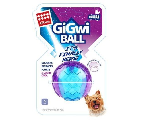 Gigwi Ball Sesli Sert Top 5 cm Köpek Oyuncağı - 1