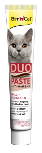 GimCat Anti-Hairball Duo Paste Tavuk + Malt 50gr - 1