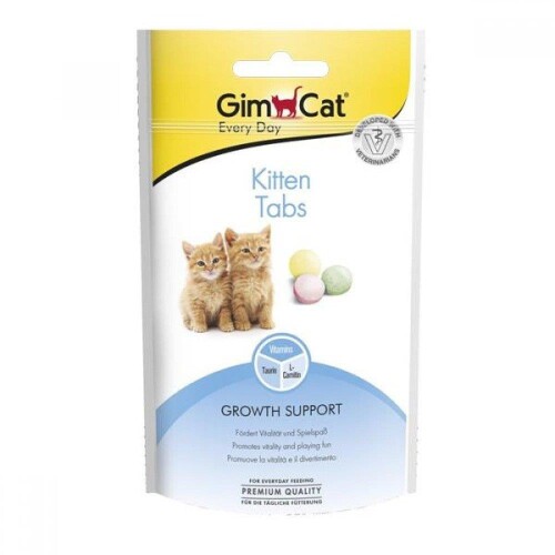 GimCat Kitten Tabs Yavru Kedi Ödül Tableti 40gr - 1