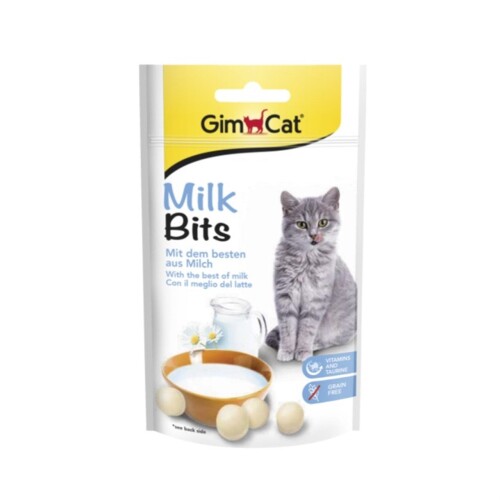 GimCat Milk Bits Sütlü Ödül Tableti 40gr - 1