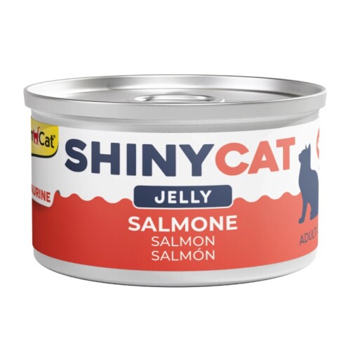 Gimcat Shinycat Sos İçinde Jelly Somonlu Kedi Konserve Maması 70 Gr - 1