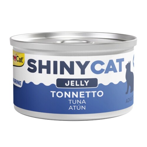 Gimcat Shinycat Sos İçinde Jelly Tuna Balıklı Kedi Konserve Maması 70 Gr - 1