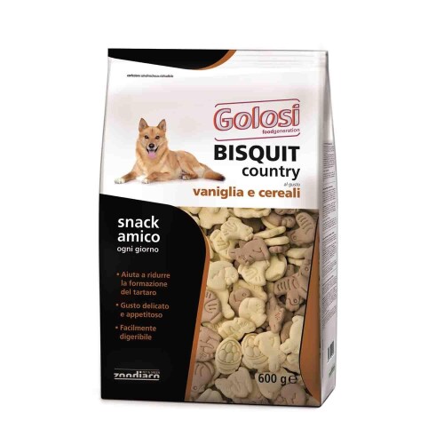 Golosi Vanilyalı Köpek Ödül Bisküvisi 600 Gr - 1