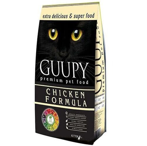 Guupy Yavru Kedi Maması Tavuklu 1 kg - 1