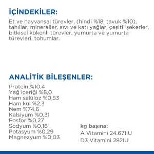 Hill's Science Plan Emziren Anne ve Yavru Kediler İçin Püre Konserve 85gr - 6