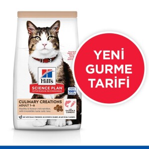 Hill's SCIENCE PLAN Gurme Lezzet Somonlu ve Havuçlu Yetişkin Kedi Maması 1.5 kg - 2