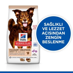 Hill's SCIENCE PLAN Gurme Lezzet Yetişkin Orta Irk Ördek ve Patatesli Köpek Maması 14 kg - 5