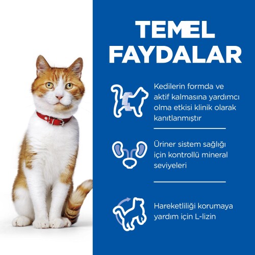 Hills Science Plan Sterilised Young Ördekli 1.5 Kg Kısırlaştırılmış Kuru Kedi Maması - 3