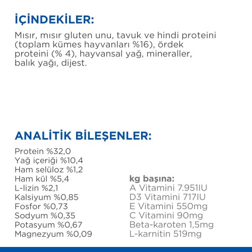 Hills Science Plan Sterilised Young Ördekli 1.5 Kg Kısırlaştırılmış Kuru Kedi Maması - 4