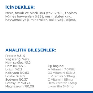 Hill's SCIENCE PLAN Kısırlaştırılmış Yetişkin Tavuklu Kedi Maması 8+2 kg - 6