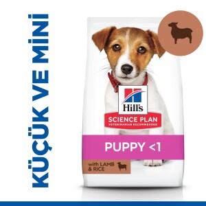 Hills Science Plan Small Mini Kuzu Etli ve Pirinçli Küçük Irk Yavru Köpek Maması 1500 G - 1