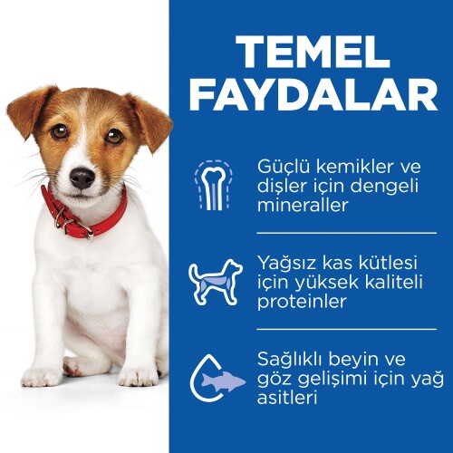 Hills Science Plan Small Mini Kuzu Etli ve Pirinçli Küçük Irk Yavru Köpek Maması 1500 G - 3