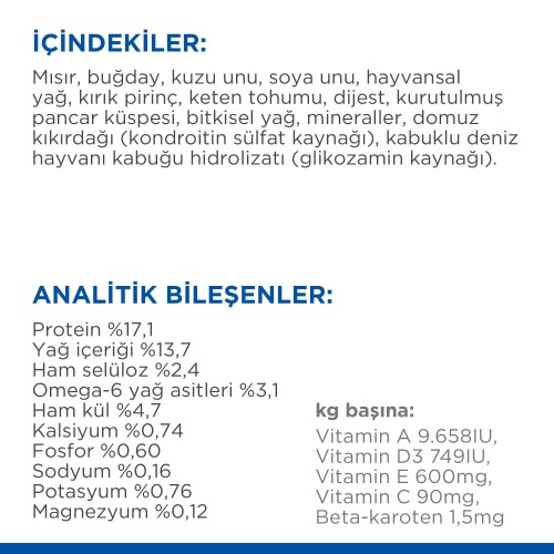 Hills Science Plan Mature Adult 7+ Orta Irk Kuzu Etli Yaşlı Köpek Maması 12 Kg (+2 Kg Hediyeli) - 2