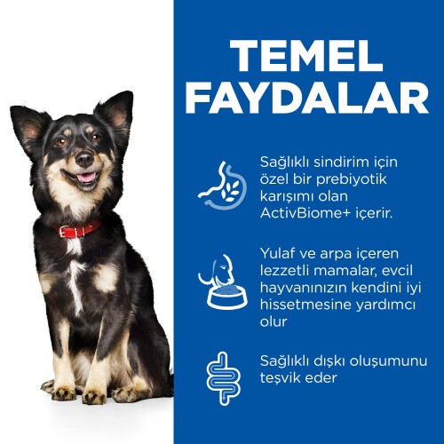 Hill's Perfect Digestion Tavuk Etli ve Pirinçli Küçük Irk Yetişkin Köpek Maması 3 KG - 3