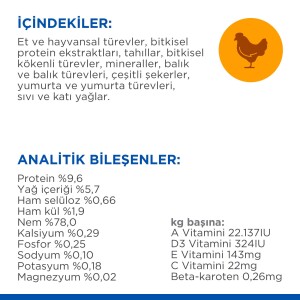 Hills Science Plan Tavuklu Konserve Yavru Kedi Maması 85 gr X 12 - 5