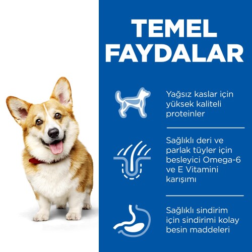 Hills Science Plan Small Miniature Tavuklu Küçük Irk Yetişkin Köpek Maması 1.5 KG - 4