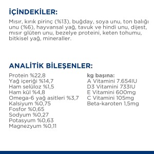 Hill's SCIENCE PLAN Yetişkin Orta Irk Ton Balıklı & Pirinçli Köpek Maması 10+2 kg - 4