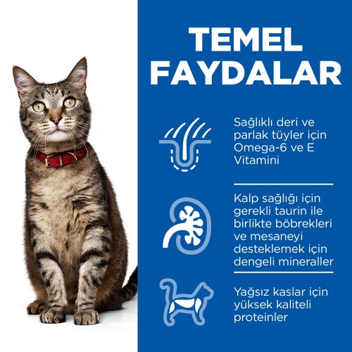 Hills Tavuklu Yetişkin Kedi Maması 1,5 Kg - 3